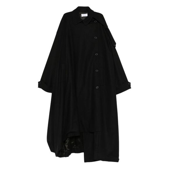 The Nina Studio Black Coats - Single Breasted Coats Women